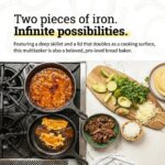 Lodge Cast Iron Combo Cooker - PFAS-Free 2-in-1 3.2 Quart Deep Pot and 10.25 Inch Skillet Set - Dutch Oven with Skillet Lid for Sourdough, Frying, and Camping - Made in the USA - Image 3