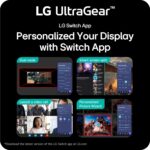 LG 24G411A-B 24-inch Ultragear Full HD (1920 x 1080) IPS Gaming Monitor, 144Hz (O/C), 1ms MBR, NVIDIA G-Sync Compatible, AMD FreeSync, HDR10, HDMI, DisplayPort, Slim Stand, Black - Image 5