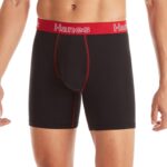 Hanes Men's Boxer Brief Underwear Pack, Stretch Cotton Boxer Briefs for Men, Moisture-wicking, 6-pack - Image 3