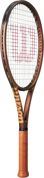 Wilson Pro Staff 97UL V14 Performance Tennis Rackets, Strung with Sensation 16 Natural at Mid Range Tension - Image 3