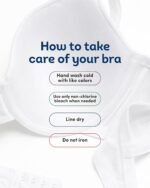 Fruit of the Loom Women's Smooth Cotton T-Shirt Bra - Ultra-Soft, Flexible, and Invisible Under Tees - Image 4
