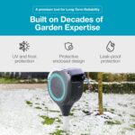 GARDENA Automatic Retractable Garden Hose Reel - 66 Feet - 360 Degree Swivel Outdoor Hose Reel with Metal Spike Base - Auto Retract - UV Resistant Housing - Easy Install No Tools Required - 18614 - Image 5