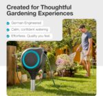GARDENA Automatic Retractable Garden Hose Reel - 66 Feet - 360 Degree Swivel Outdoor Hose Reel with Metal Spike Base - Auto Retract - UV Resistant Housing - Easy Install No Tools Required - 18614 - Image 6