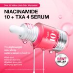 Anua Niacinamide 10 + TXA 4 Serum, Dark Spot Care, Hyaluronic Acid, Tranexamic Acid, Lightweight & Hydrating All-in-One Daily Facial Serum for Glass Skin, Korean Skincare, 1.01 fl.oz - Image 3