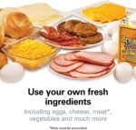 Hamilton Beach Breakfast Sandwich Maker with Egg Cooker Ring | Perfect for English Muffins, Croissants, Mini Waffles | Customizable & Fast | PFAS-Free | Silver | 25475MN - Image 4