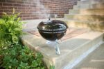 Weber Smokey Joe 14" Charcoal Grill – Portable Compact Charcoal BBQ Kettle with Tuck‑N‑Carry® Lid Lock & Durable Porcelain‑Enameled Finish for Outdoor Cooking - Image 4