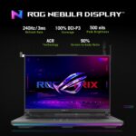 ASUS ROG Strix G16 (2025) Gaming Laptop, 16” ROG Nebula 16:10 2.5K 240Hz/3ms, NVIDIA® GeForce RTX™ 5070 Ti, AMD Ryzen™ 9 9955HX3D Processor, 32GB DDR5-5600, 1TB PCIe Gen 4 SSD, Wi-Fi 6E, Win 11 Home - Image 3