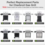 Uniflasy Grill Replacement Parts for Charbroil Performance 5 Burner 463347519, Char-Broil 463347518 463243518 463275517 463373019, 463243519. for Charbroil 4 Burner 463342119 - Image 3