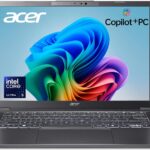 Acer Aspire 14 AI Copilot+ PC | 14" WUXGA Display | Intel Core Ultra 5 Processor 226V | NPU: Up to 40 Tops - GPU: Up to 53 Tops | Intel ARC 130V | 16GB LPDDR5X | 512GB SSD | Wi-Fi 6E | A14-52M-51S1