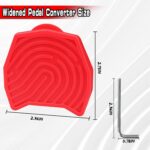 Pedal Converter for Peloton Bike & Bike Plus,Pedals for Regular Shoes Fit Original Bike & Bike+,Flat Pedals Clipless, Exercise Bike Accessories - Image 5