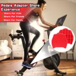 Pedal Converter for Peloton Bike & Bike Plus,Pedals for Regular Shoes Fit Original Bike & Bike+,Flat Pedals Clipless, Exercise Bike Accessories - Image 6
