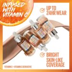 Maybelline Super Stay Up to 24HR Skin Tint, Radiant Light-to-Medium Coverage Foundation, Makeup Infused With Vitamin C, 118, 1 Count - Image 3