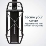 Schwinn Deluxe Alloy Rear Bike Rack, 20 lbs Capacity, Lightweight, Compact and Durable Construction, Fits Most Adult Bicycles, Cargo Options for Backpack, Gear & More, Bicycle Rack for Back of Bike - Image 3