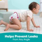 Pampers Diapers - Swaddlers 360° - Size 5, 116 Count, up to 100% Leakproof Comfy Dry Fit, Designed for Easy Changes, Pull On Baby Diaper (Packaging May Vary) - Image 4