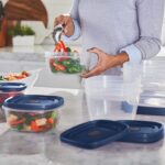Rubbermaid EasyFindLids Food Storage Containers in Special-Edition Insignia Blue, 42 Piece - Image 5