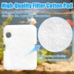 PurifyLogix 8 PCS Canister Filter Pads for Cascade 700/1000 CCF2UL/CCF3UL | Replacement Aquarium Floss Media, 2 Upgraded Activated Carbon-Coarse-Activated Carbon Filter Pads and 6 White Floss (8) - Image 4