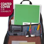Mead Spiral Notebook, 12 Pack, 1 Subject, Wide Ruled Paper, 7-1/2" x 10-1/2", 70 Sheets per Notebook, Colors Will Vary (930202-ECM25) - Image 4