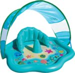 SwimSchool Infant Baby Pool Floats, Free Swimming, Super Buoyant – Ages 6-24 Months – Multiple Colors/Styles – Adjustable Canopies and Seats, Splash & Play Baby Floaties - Image 6
