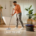 O-Cedar EasyWring RinseClean Spin Mop Microfiber Refill, 1-Pack, Blue - Image 2
