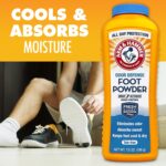 Arm & Hammer Foot Powder for Shoes & Feet, Talc-Free Odor & Moisture Control for Men & Women, 7 oz (3 Pack) - Image 3