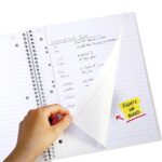 Five Star Spiral Notebook + Study App, 1 Subject, Wide Ruled, 8" x 10-1/2", 80 Sheets, Fights Ink Bleed, Water Resistant Cover, Pastel Stripes (930209F-ECM) - Image 4