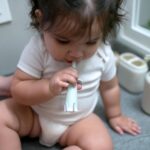 Dr. Brown's Infant-to-Toddler Toothbrush, Elephant, Mint, 0-3 Years - Image 5