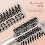 Shark HD430REF (Refurbished) FlexStyle Air Styling & Drying System, Powerful Hair Dryer Brush & Multi-Styler with Auto-Wrap Curlers, Paddle Brush, Oval Brush, Concentrator Attachment, Stone (Renewed) - Image 6