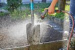 GARDENA Comfort Cleaning Nozzle eco Pulse: Spray nozzle for high-performance, water-saving cleaning with lock and frost protection (18304-20) - Image 3