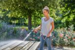 GARDENA Comfort Cleaning Nozzle eco Pulse: Spray nozzle for high-performance, water-saving cleaning with lock and frost protection (18304-20) - Image 4