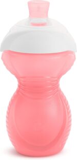 Munchkin® Click Lock™ Bite Proof Sippy Cup, 9 Ounce, 2 Pack, Pink/Purple - Image 4