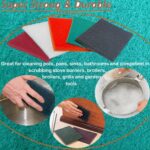 Tonmp 15 Pack 6 x 9 Inch Hand Pads Coarse Medium Fine Superfine 5 Different Specifications Assortment General Purpose Scouring Pad Ideal for Garden Tools and Grills,Automotive Body Tools - Image 4