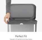 simplehuman Code L 40 Count, Genuine Custom Fit Liners, Drawstring Trash Bags in Dispenser Packs, 18 Liter / 4.7 Gallon - Image 4