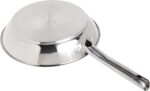T-fal Performa Stainless Steel Sauté Pan 10.5 Inch Oven Broiler Safe 500F Cookware, Pots and Pans, Dishwasher Safe Silver - Image 4
