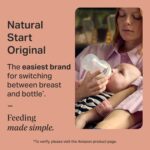 Tommee Tippee Natural Start 14 Piece Baby Bottle, Travel Bottle Warmer & Pacifier Set, 5 BPA Free Bottles, 0+ months, 2 Newborn Pacifiers, 2 Extra Nipples, Removable Bottle Handles, Brush, Clear - Image 3