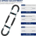 LYKAN Twister Arm Trainer, 40-100lb Adjustable Chest Workout Equipment, Arm Trainer, Twister Arm Trainer, Portable Power Twister Bar, Detachable Design Fitness Anywhere - Image 4