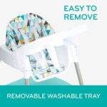Evenflo Eat and Grow 4-in-1 Convertible High Chair (Pop Star White) - Image 3