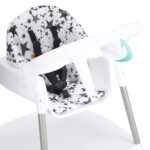 Evenflo Eat and Grow 4-in-1 Convertible High Chair (Pop Star White) - Image 6