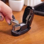 Swingline Tot Mini Stapler, 12 Sheet Capacity, Jam Free, includes 1000 Staples and Built-In Staple Remover, Black (79171) - Image 4