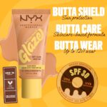 NYX PROFESSIONAL MAKEUP Buttermelt Glaze Soft Glow Skin Tint + SPF 30, Up To 12HR Wear, 02 Vanilla Bean Butta - Image 5
