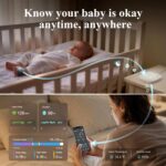 Sense-U Smart Sock Shoe 2 (Long Range) Baby Monitor with Access from Anywhere: Track Heart Rate, Sleep Patterns, with Transmissive PPG Foot Sensor - Image 3