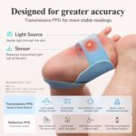 Sense-U Smart Sock Shoe 2 (Long Range) Baby Monitor with Access from Anywhere: Track Heart Rate, Sleep Patterns, with Transmissive PPG Foot Sensor - Image 4