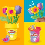 Play-Doh Flower Two Pack, Tulips, Daffodils, Sunflower & Daisies, Kids Arts & Crafts Kit, Gifts for Girls & Boys - Image 5