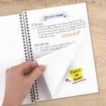 Five Star Spiral Notebook, 2 Subject, College Ruled Paper, 6" x 9-1/2", 80 Sheets, Fights Ink Bleed, Water Resistant Cover, Amethyst Purple (840029CF1-ECM) - Image 3