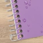Five Star Spiral Notebook, 2 Subject, College Ruled Paper, 6" x 9-1/2", 80 Sheets, Fights Ink Bleed, Water Resistant Cover, Amethyst Purple (840029CF1-ECM) - Image 6