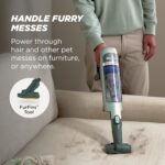 Shark PowerDetect Speed Plus Clean & Empty | Cordless Stick Vacuum Cleaner with Auto-Empty | Lightweight | Exclusive Pet Hair Accessories | Carpet, Hard Floors | 60-Min Runtime | Frosted Sage | IA3243 - Image 9