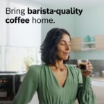 Bosch Fully Automatic Coffee and Espresso Machine - 35 Drinks, Double Cup Barista Style Super Coffee Maker - Touchscreen, Large Bean Capacity - Easy Clean, Maintenance - Black - TPU60309 - Image 3