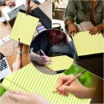 Mead Legal Pads, Wide Ruled Paper, 8-1/2" x 11-3/4", 50 Sheets, Memo Pads, Note Pads, Steno Pads, 3 Pack (59386) - Image 4