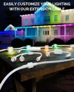 16FT Extension Cable for Govee Permanent Outdoor Lights 2, Elite, Pro, Waterproof Extension Cord for Govee H705A H705B H705C, H705D H705E H705F, H706A H706B H706C, H805A H805B H805C - Image 5