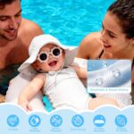 Zando UPF 50+ Baby Sun Hat for Baby Girl Boy 0-4T - Wide Brim Toddler Bucket Hat Adjustable Strap Infant Hats for Outdoor - Image 4