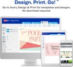 Avery Printable Tickets with Tear-Away Stubs, 1.75" x 5.5", Matte White, 500 Blank Tickets for Laser and Inkjet Printers (16795) - Image 6